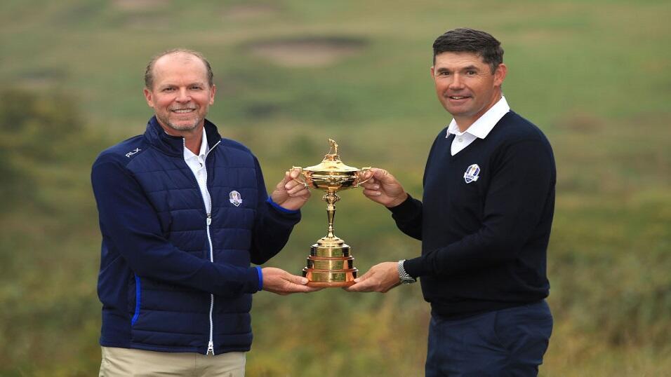 Steve Stricker and Padraig Harrington